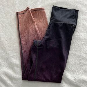 Ombré leggings